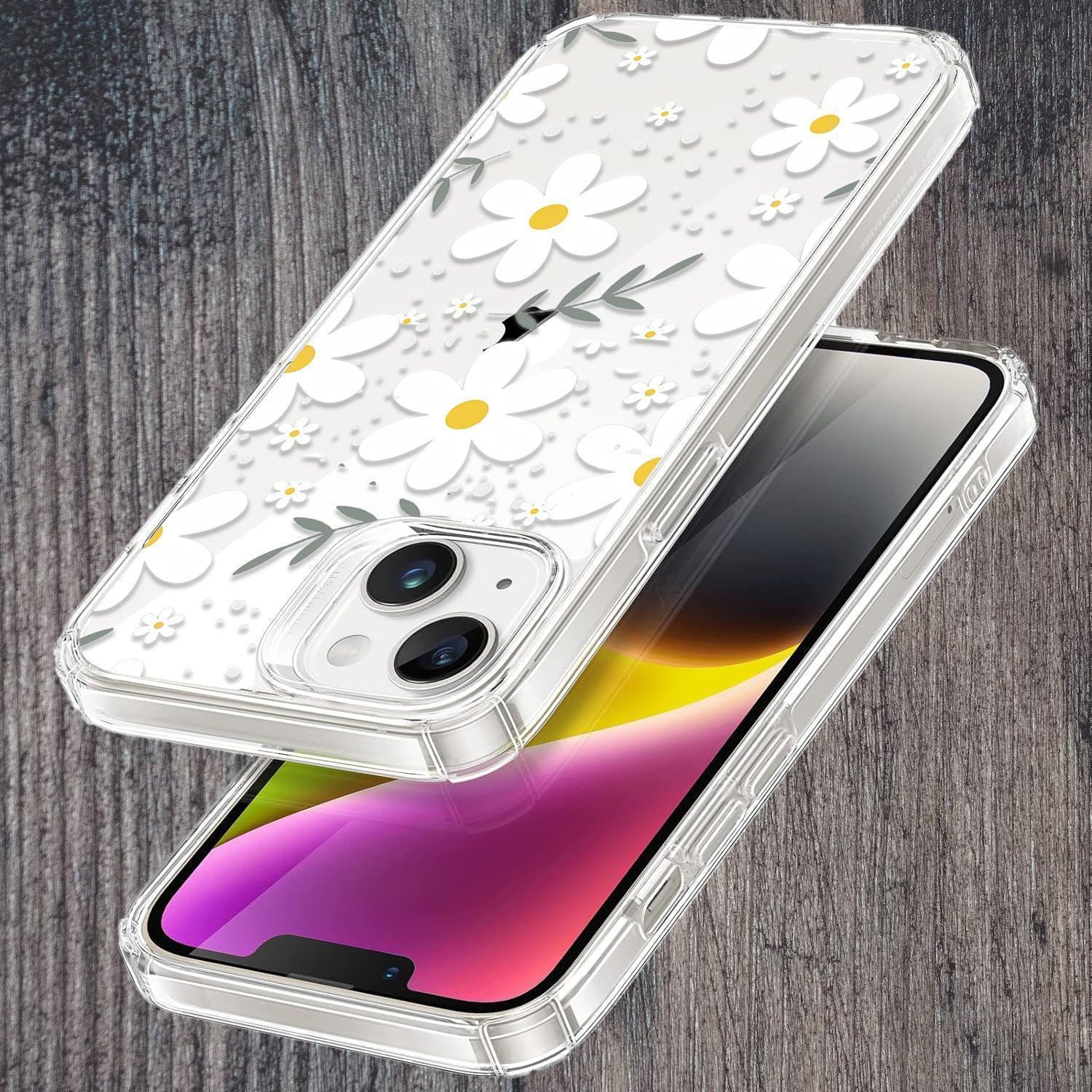 Daisy Bloom Transparent Silicon Case For iPhone - ShopOnCliQ