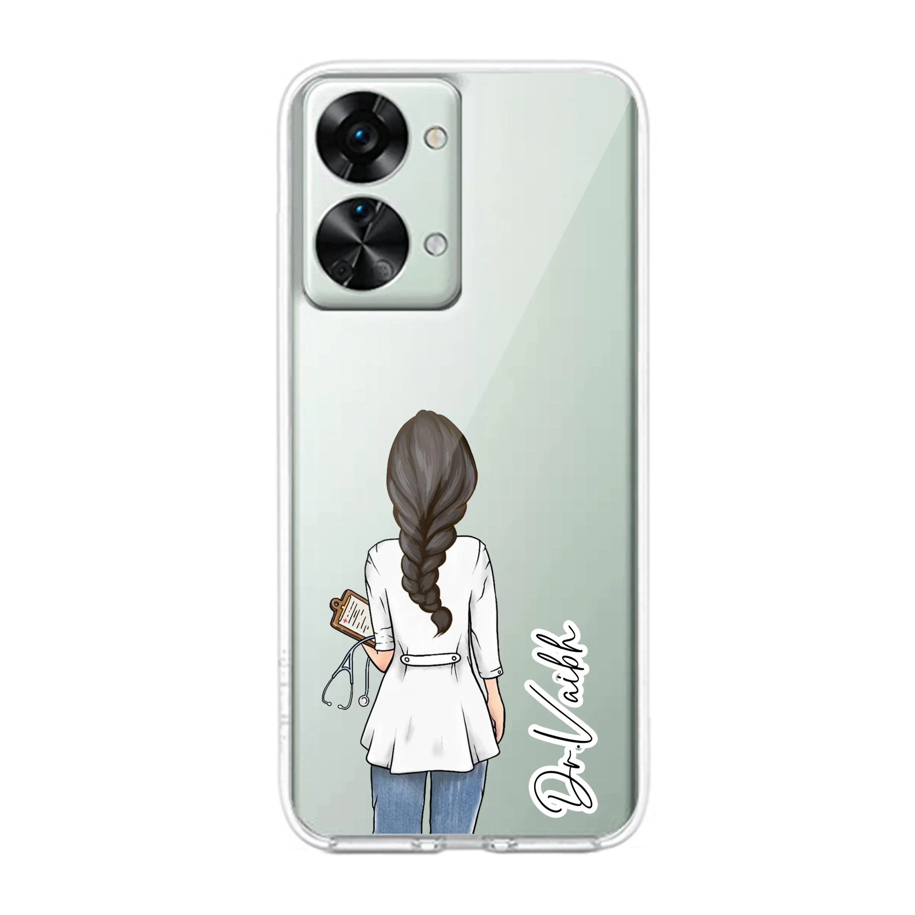 Doctor Customize Transparent Silicon Case For OnePlus - ShopOnCliQ