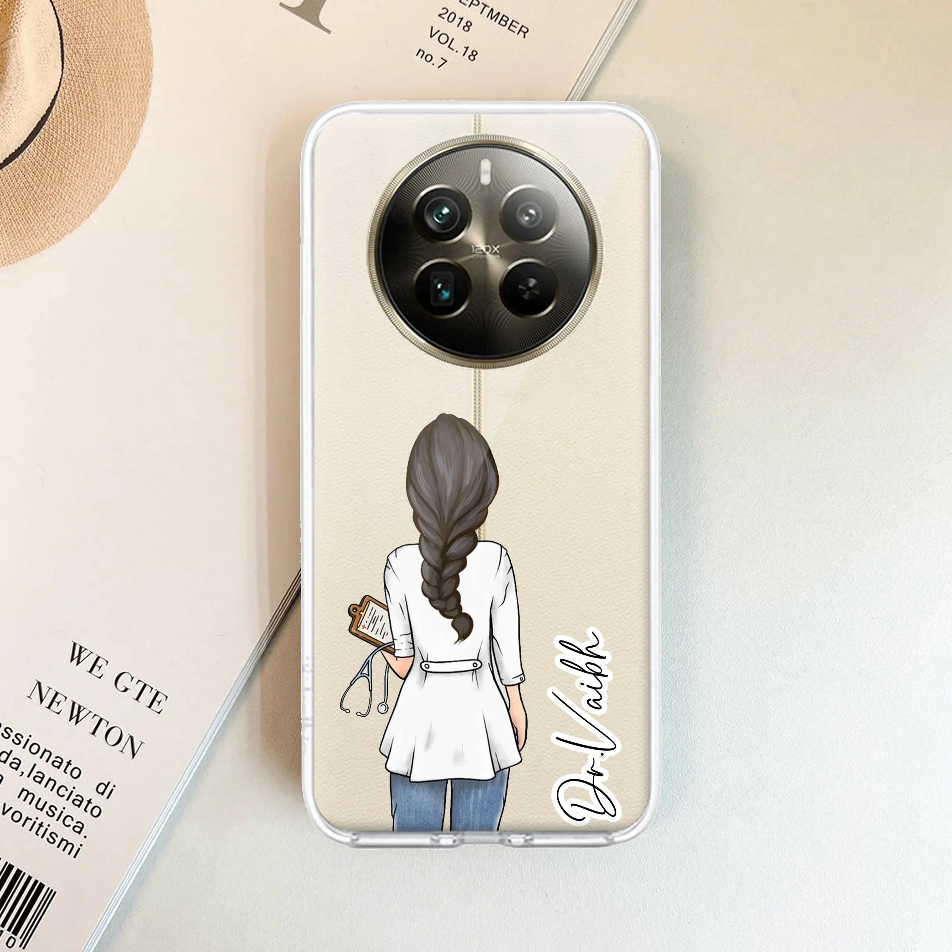 Doctor Customize Transparent Silicon Case For Realme 10 Pro+ 5G
