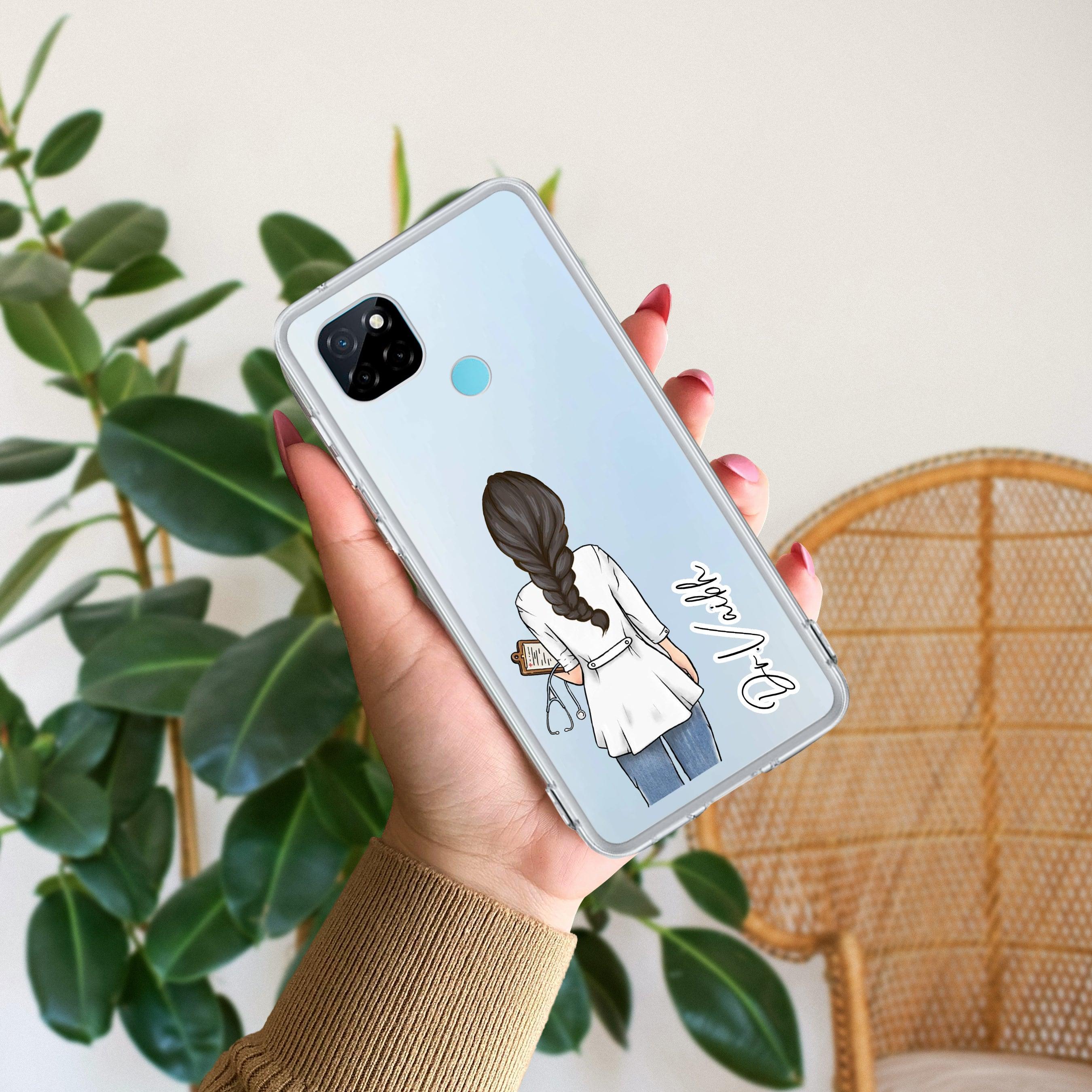 Doctor Customize Transparent Silicon Case For Realme 14 Pro Plus 5G