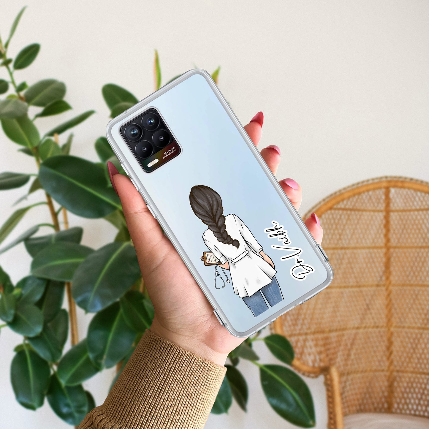 Doctor Customize Transparent Silicon Case For Realme/Narzo ShopOnCliQ