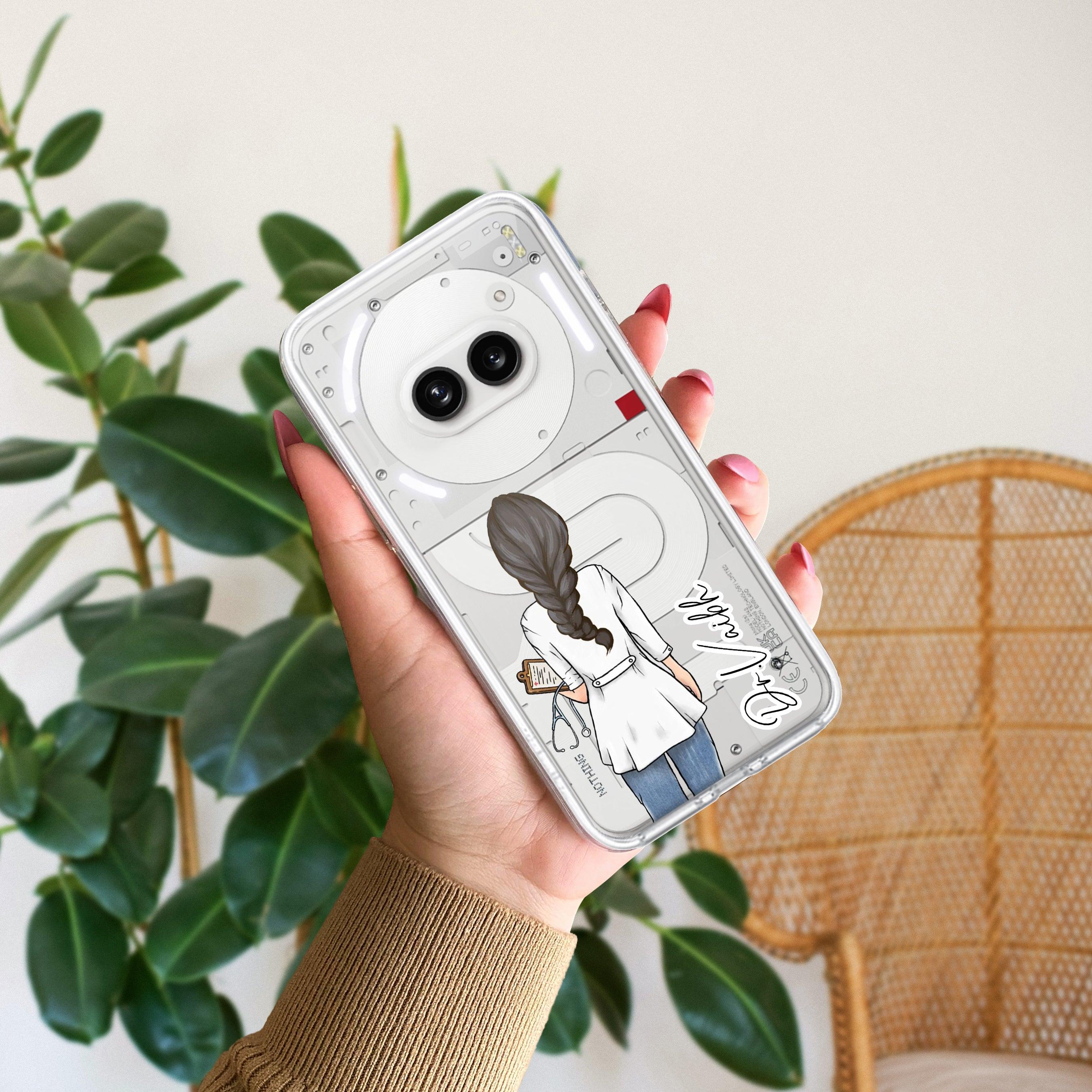 Doctor Customized Transparent Silicon Case For Nothing - ShopOnCliQ
