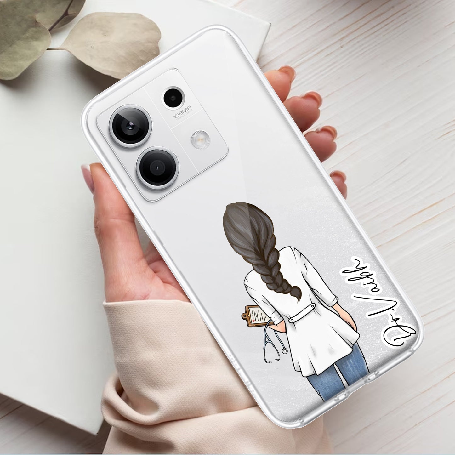 Doctor Customized Transparent Silicon Case For Redmi/Xiaomi ShopOnCliQ