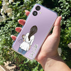 Doctor Customized Transparent Silicon Case For Samsung Galaxy F62
