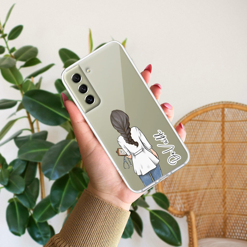 Doctor Customized Anti Yellow Case For Samsung Galaxy S21