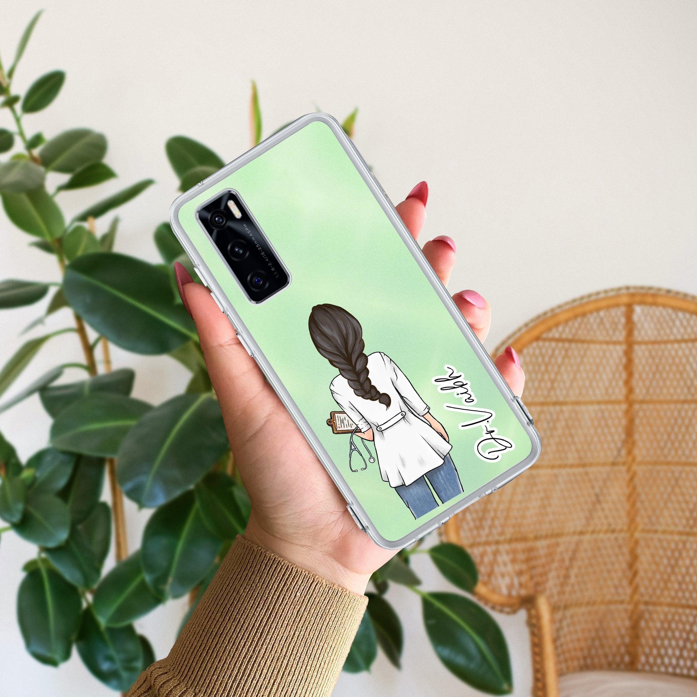 Doctor Customized Transparent Silicon Case For Vivo V21e 5G