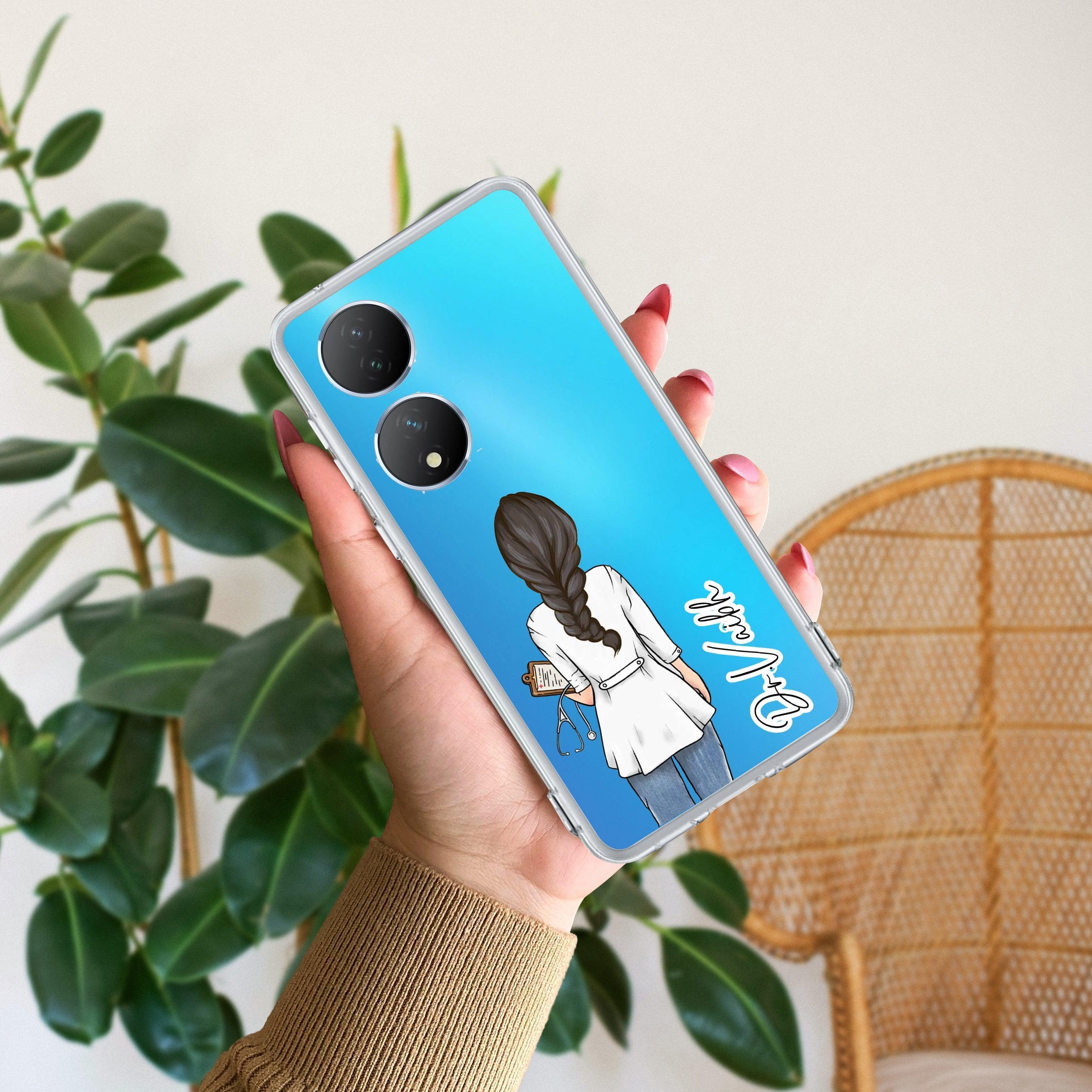 Doctor Customized Transparent Silicon Case For Vivo Y19e