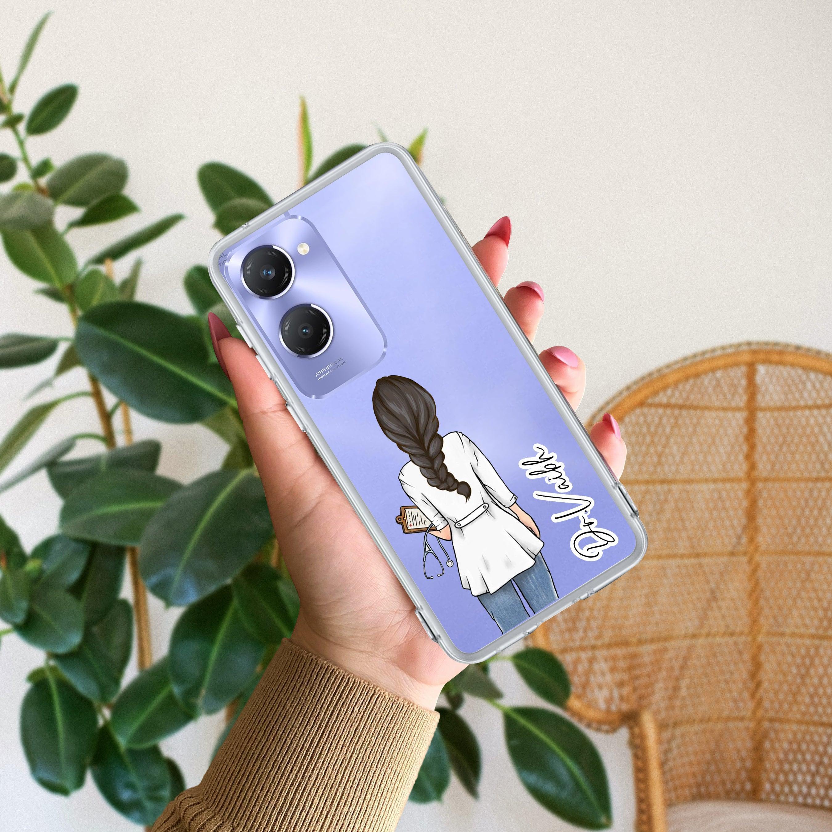 Doctor Customized Transparent Silicon Case For Vivo T1 44W