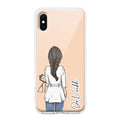 Doctor Customized Transparent Silicon Case For iPhone X/Xs