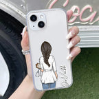 Doctor Customized Transparent Silicon Case For iPhone