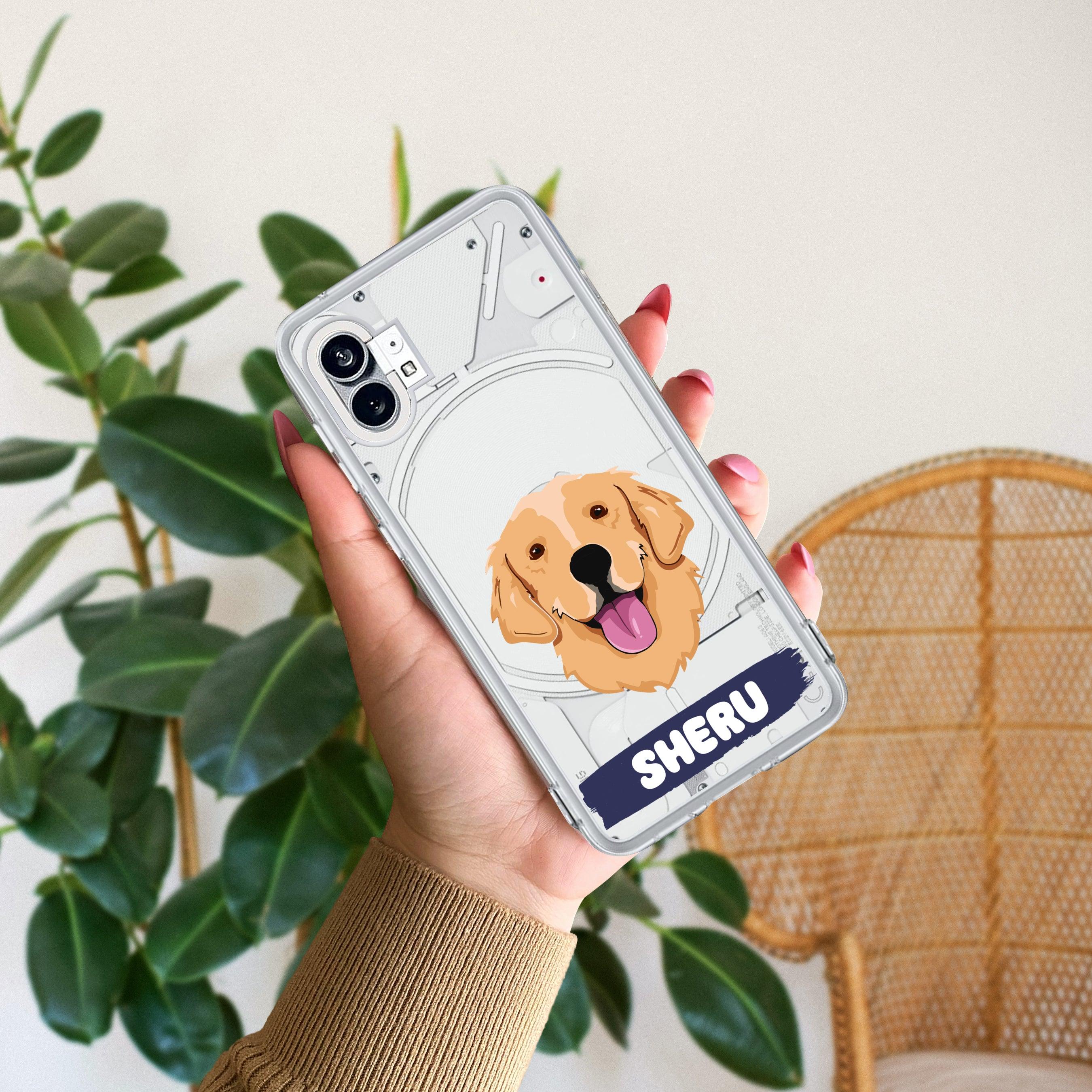 Dog Lovers Customize Transparent Silicon Case For Nothing - ShopOnCliQ