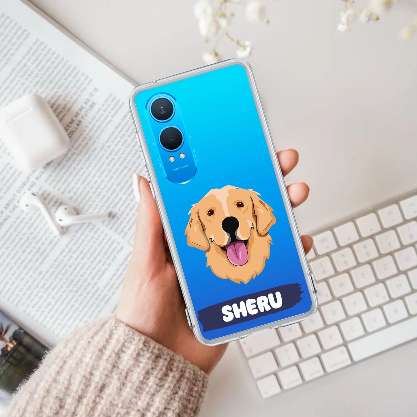 Dog Lovers Customize Transparent Silicon Case For OnePlus - ShopOnCliQ