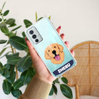 Dog Lovers Customize Transparent Silicon Case For OnePlus 9RT 5G