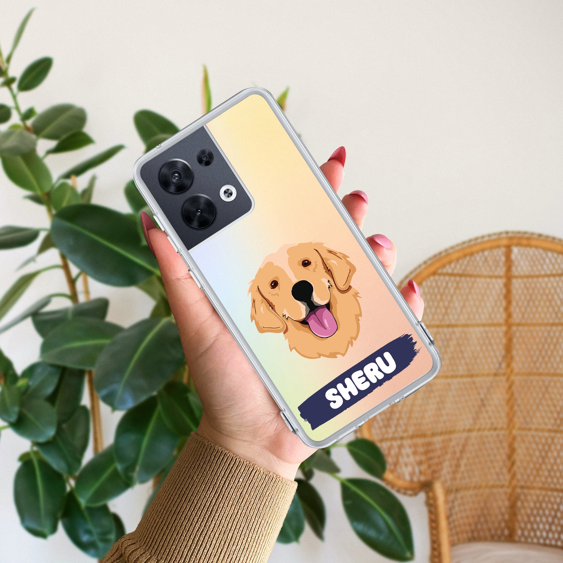 Dog Lovers Customize Transparent Silicon Case For Oppo ShopOnCliQ