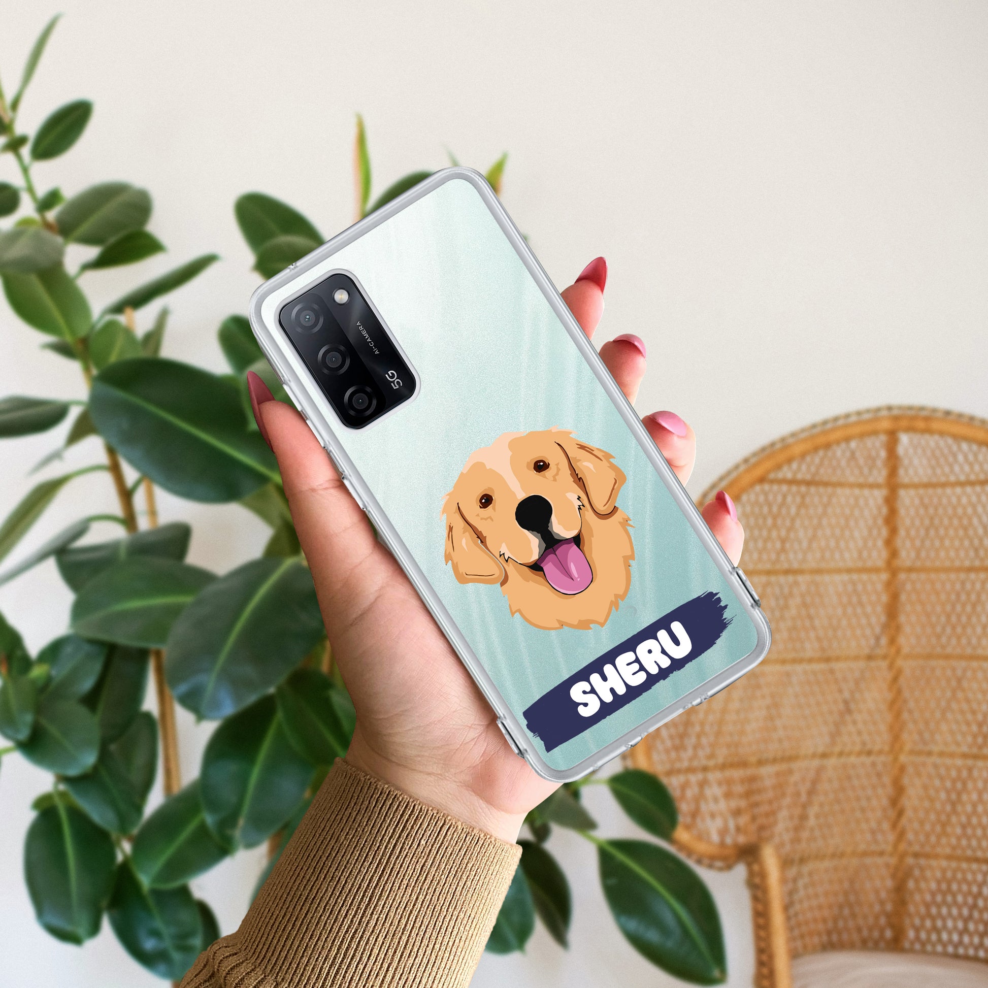 Dog Lovers Customize Transparent Silicon Case For Oppo ShopOnCliQ