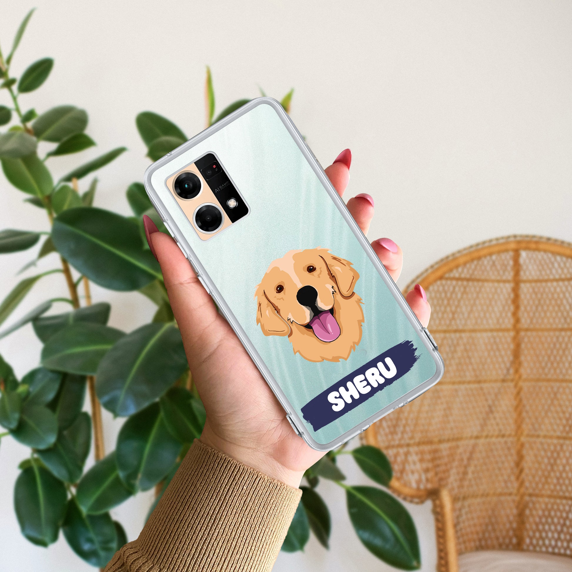 Dog Lovers Customize Transparent Silicon Case For Oppo ShopOnCliQ