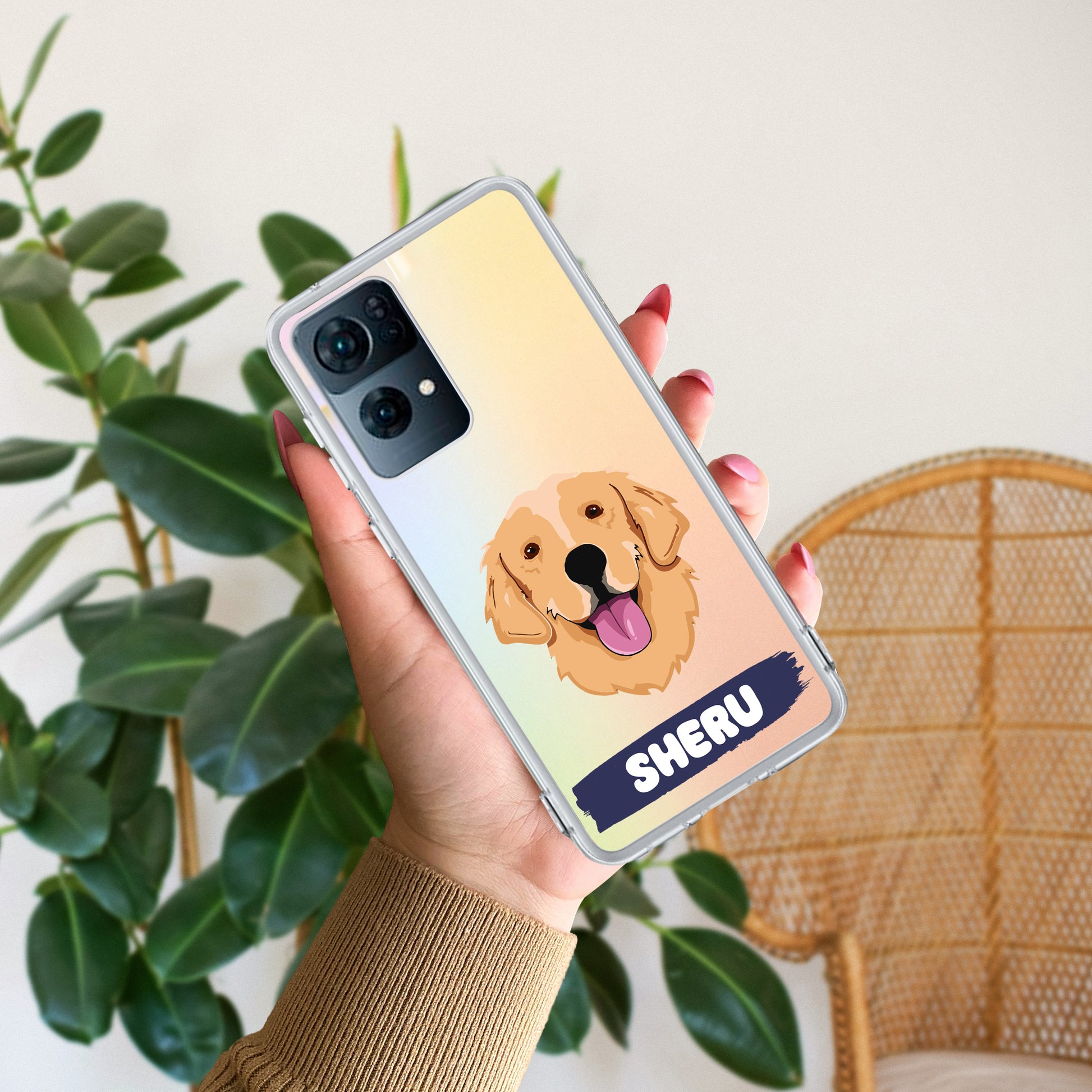 Dog Lovers Customize Transparent Silicon Case For Oppo ShopOnCliQ