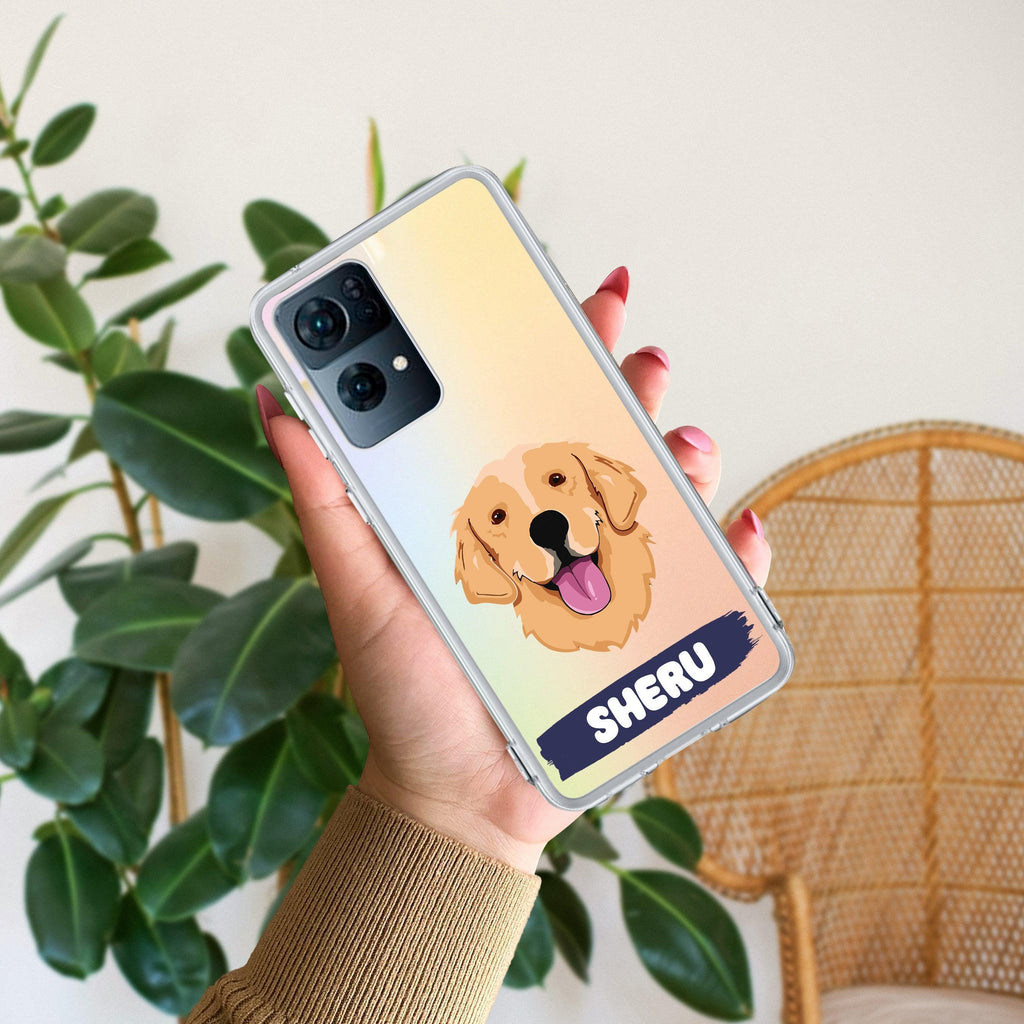 Dog Lovers Customize Anti Yellow Case For Oppo Reno 7 Pro 5G