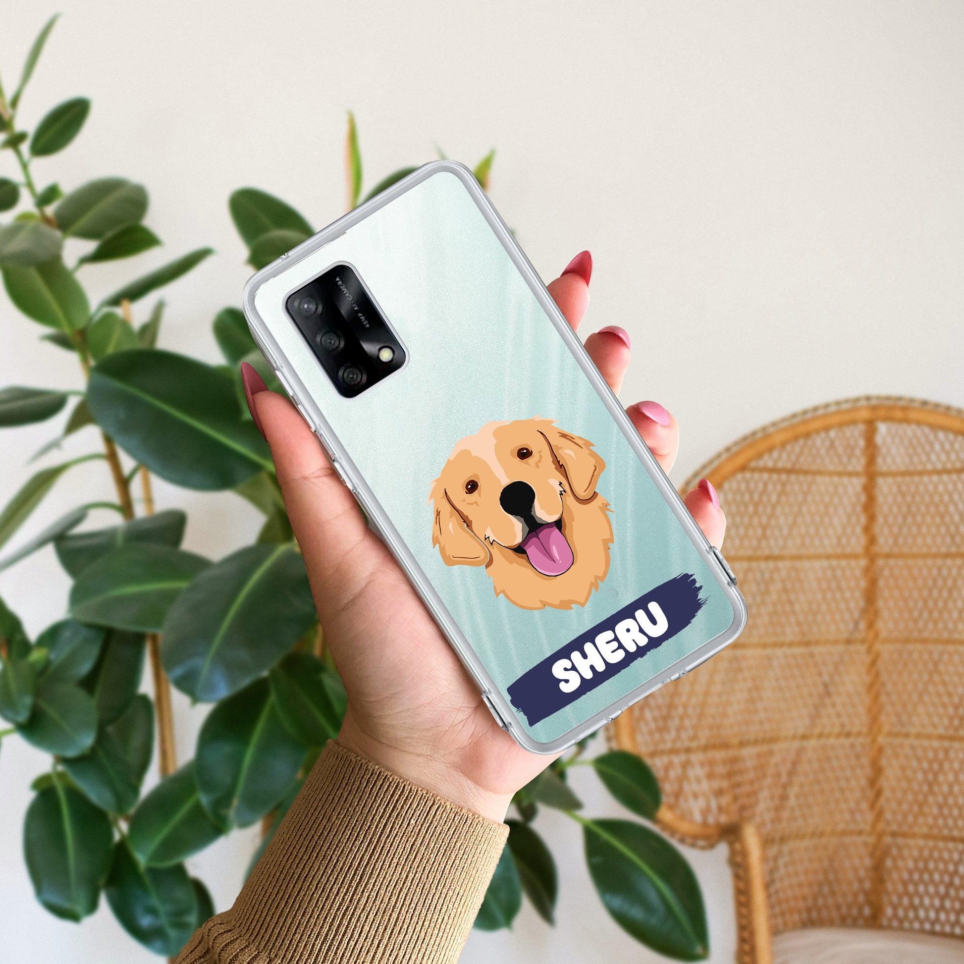 Dog Lovers Customize Transparent Silicon Case For Oppo ShopOnCliQ