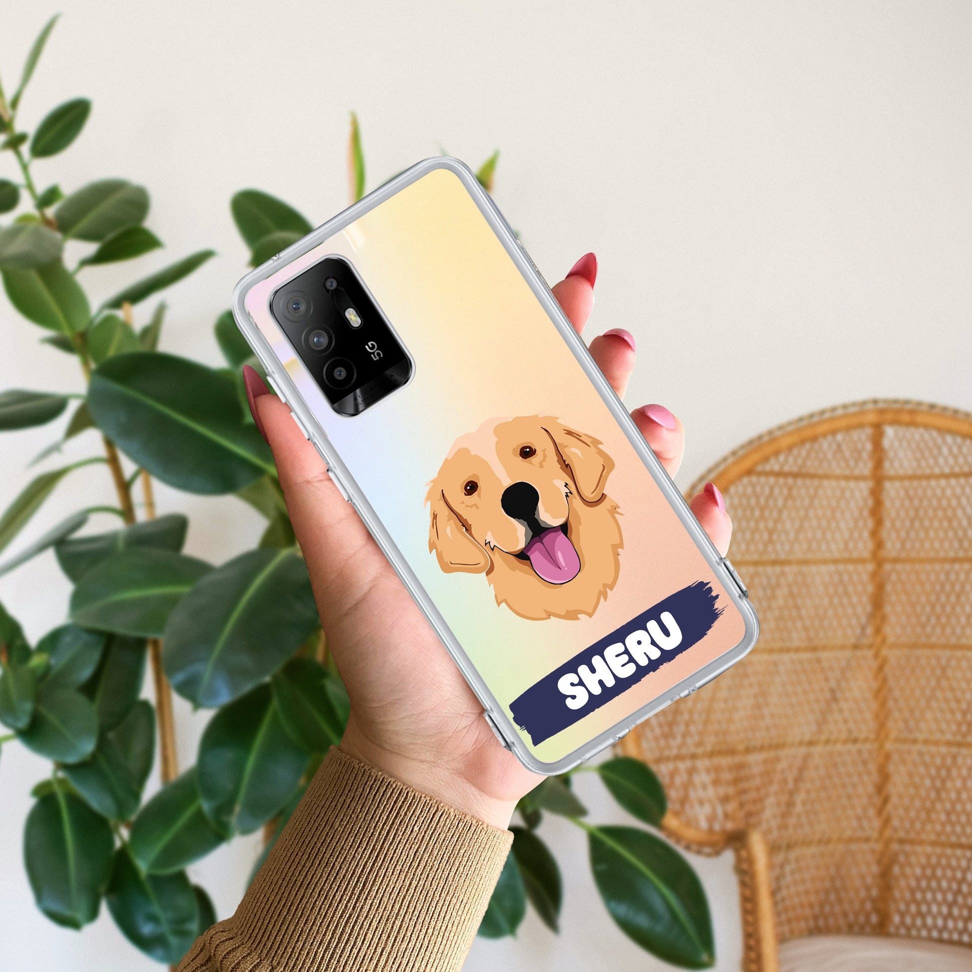 Dog Lovers Customize Transparent Silicon Case For Oppo ShopOnCliQ