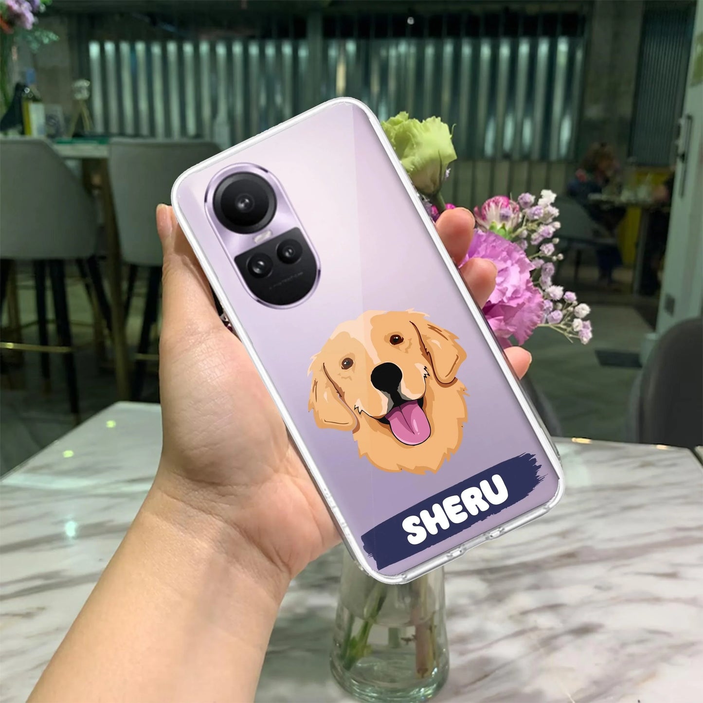 Dog Lovers Customize Transparent Silicon Case For Oppo - ShopOnCliQ