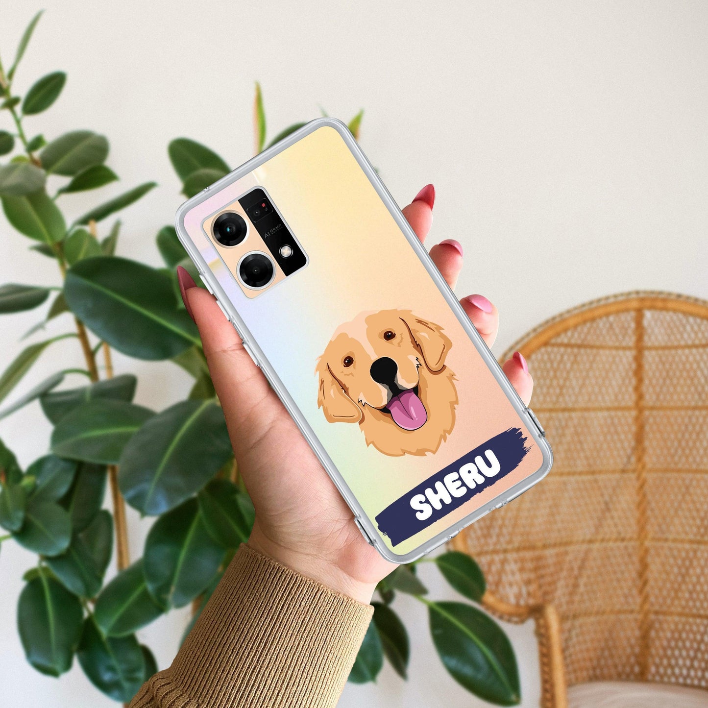 Dog Lovers Customize Transparent Silicon Case For Oppo - ShopOnCliQ