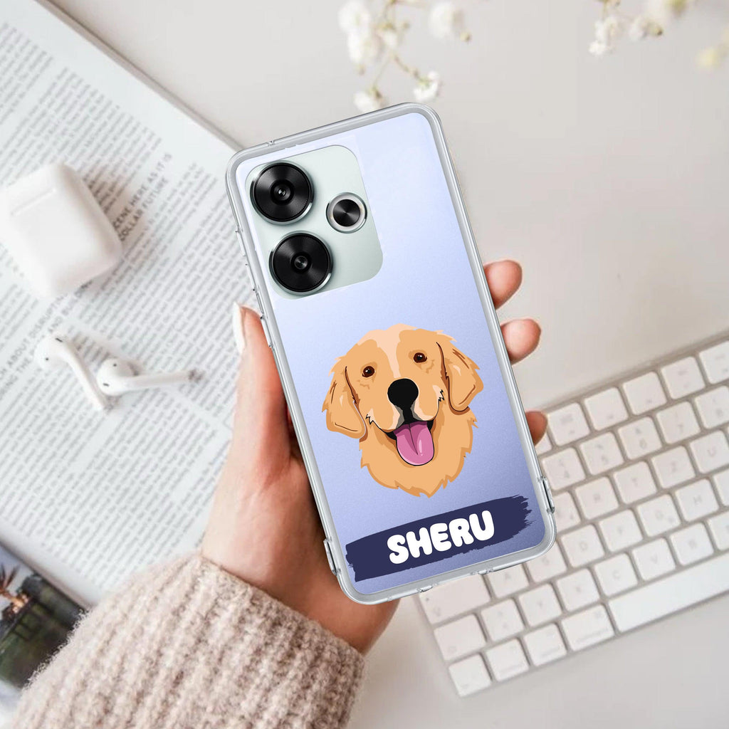 Dog Lovers Customize Transparent Silicon Case For Poco - ShopOnCliQ