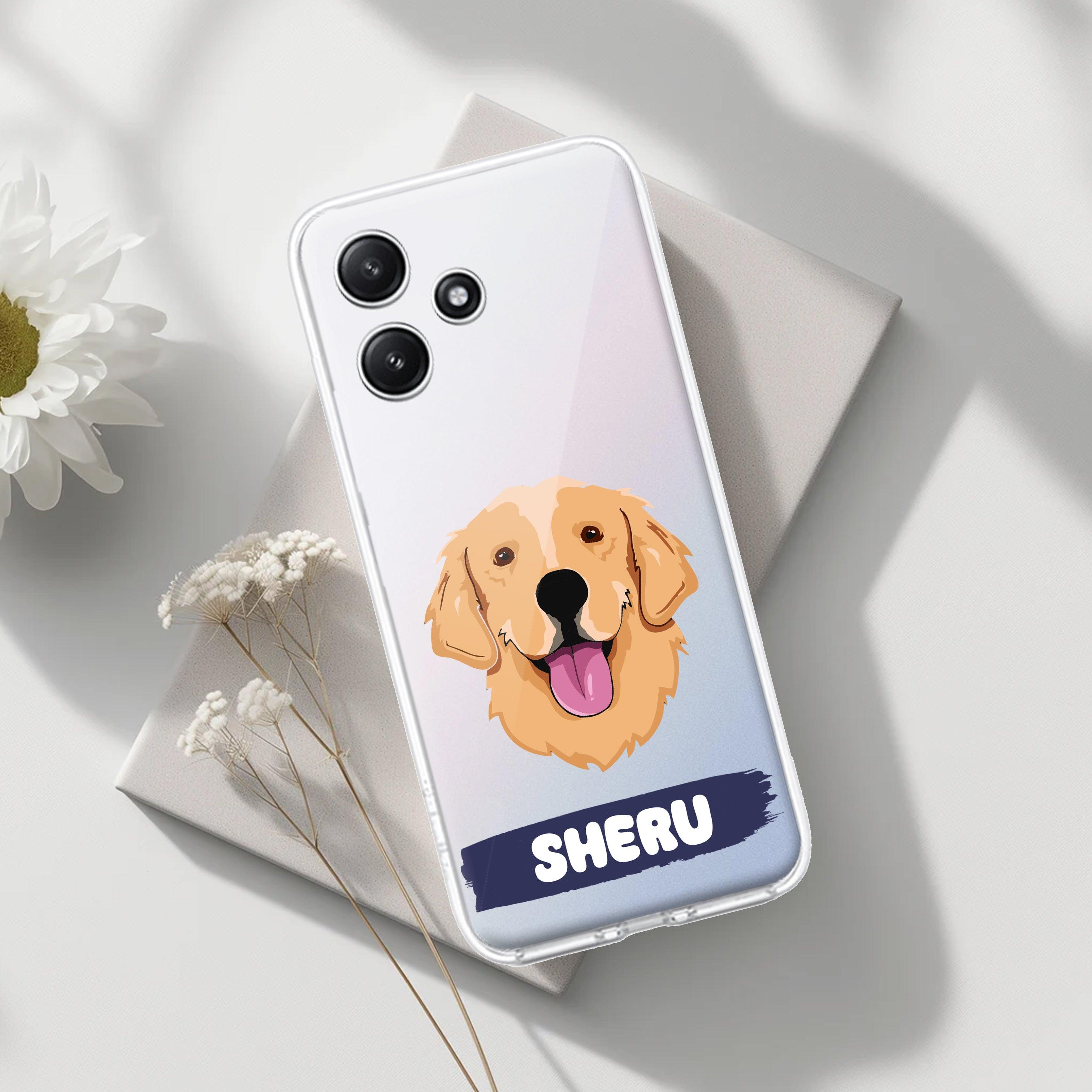 Dog Lovers Customize Transparent Silicon Case For Poco - ShopOnCliQ