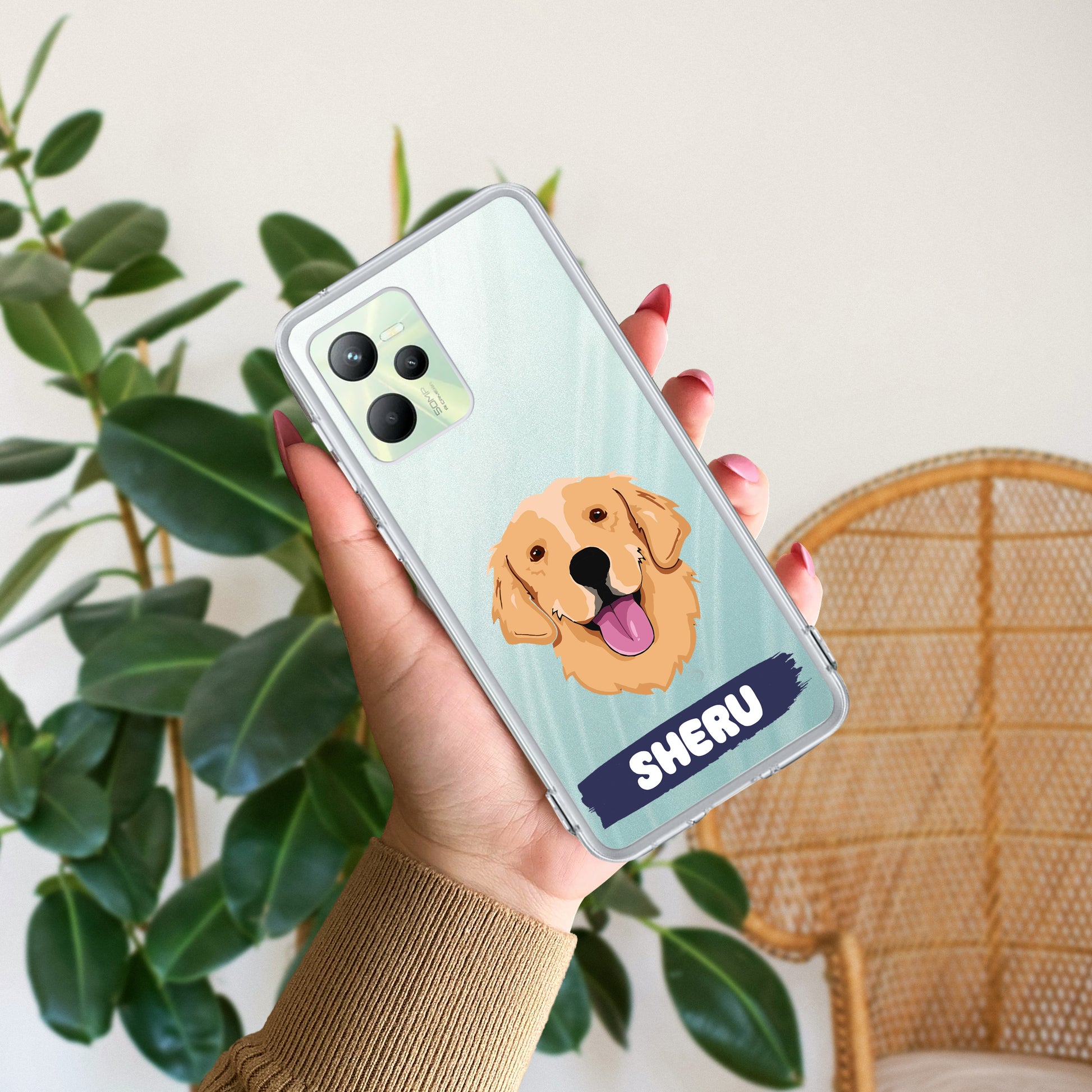 Dog Lovers Customize Transparent Silicon Case For Realme/Narzo - ShopOnCliQ