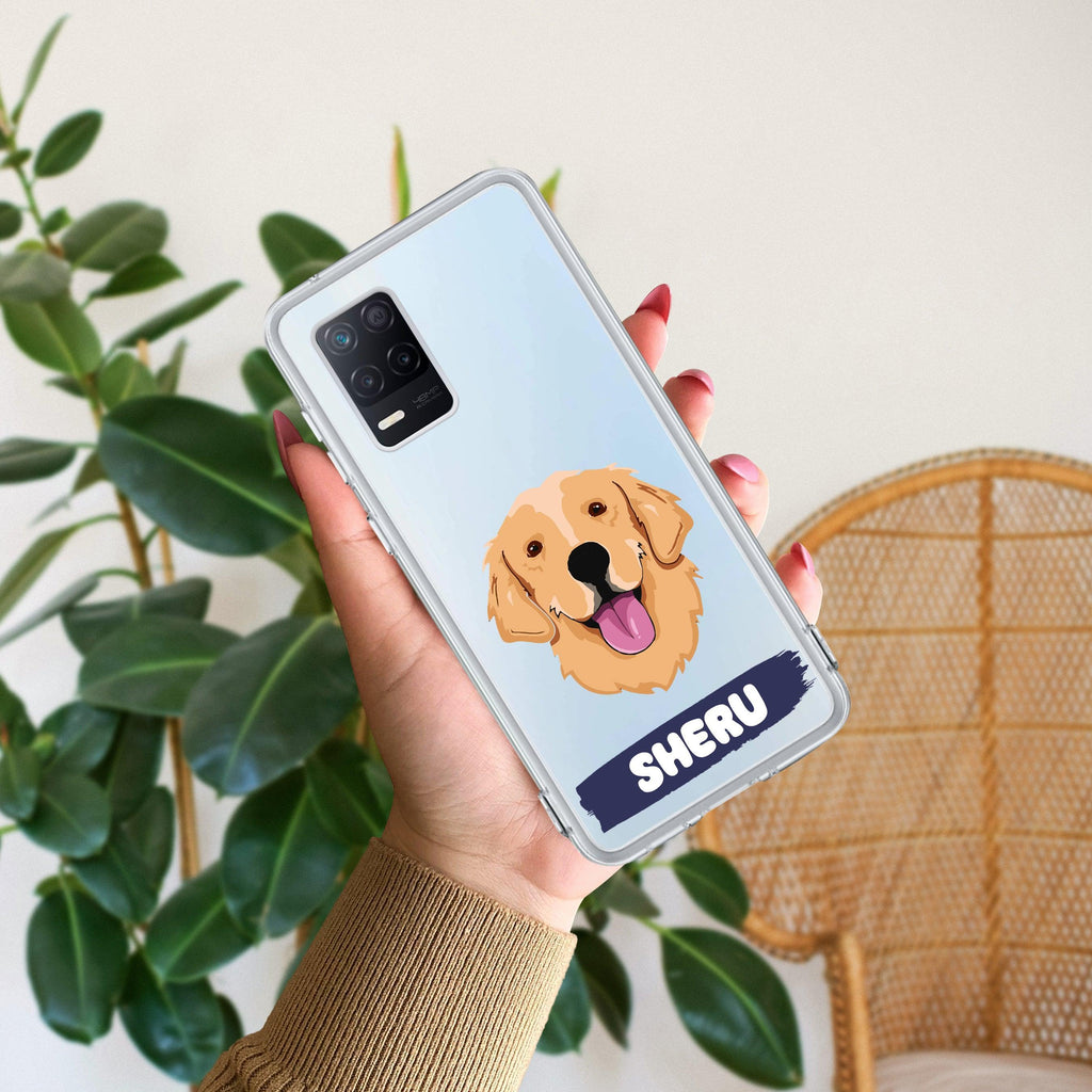 Dog Lovers Customize Anti Yelllow Case For Realme 8 5G / Realme 8s 5G / Realme 9 5G / Realme Narzo 30 5G