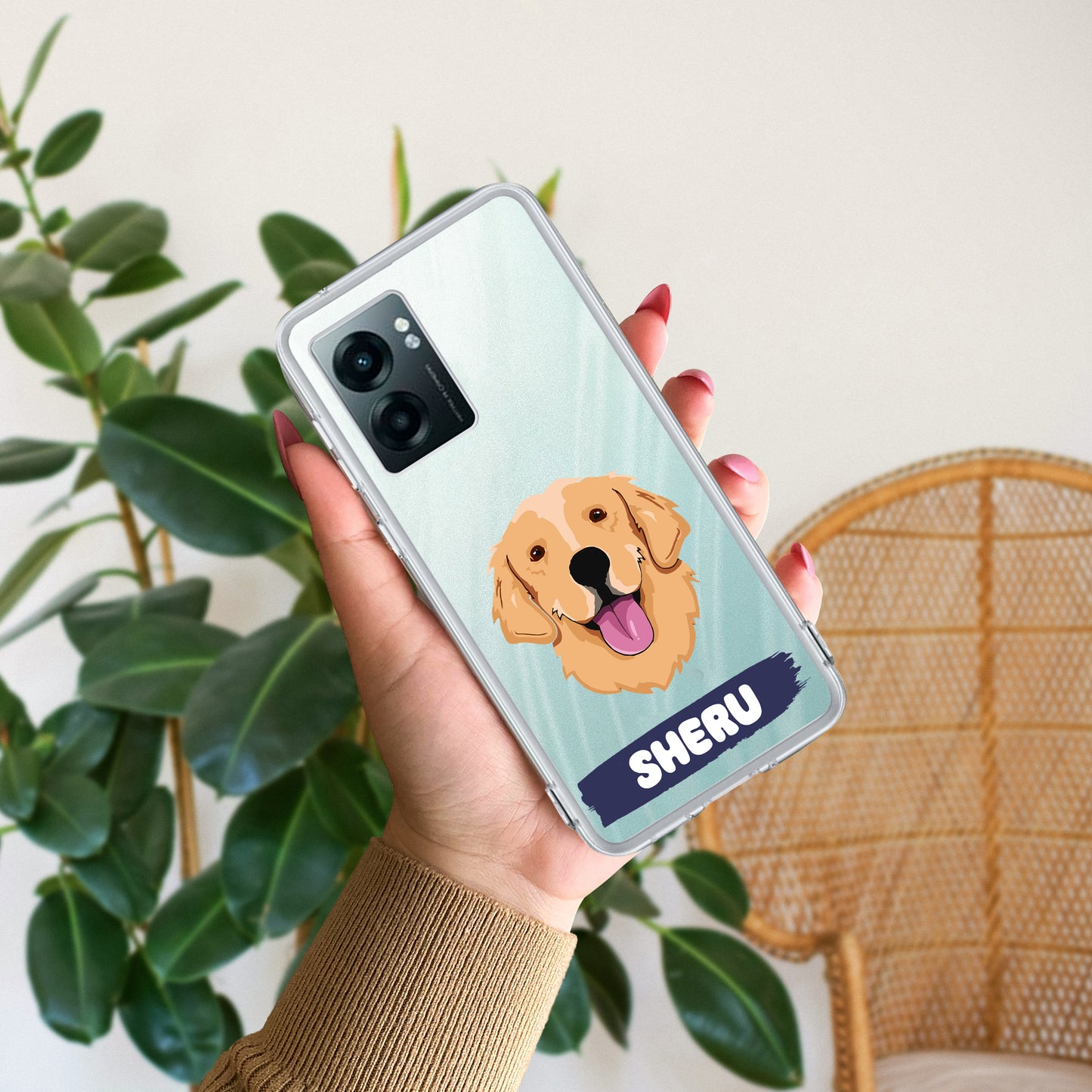 Dog Lovers Customize Transparent Silicon Case For Realme/Narzo - ShopOnCliQ