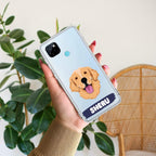 Dog Lovers Customize Transparent Silicon Case For Realme C67 5G