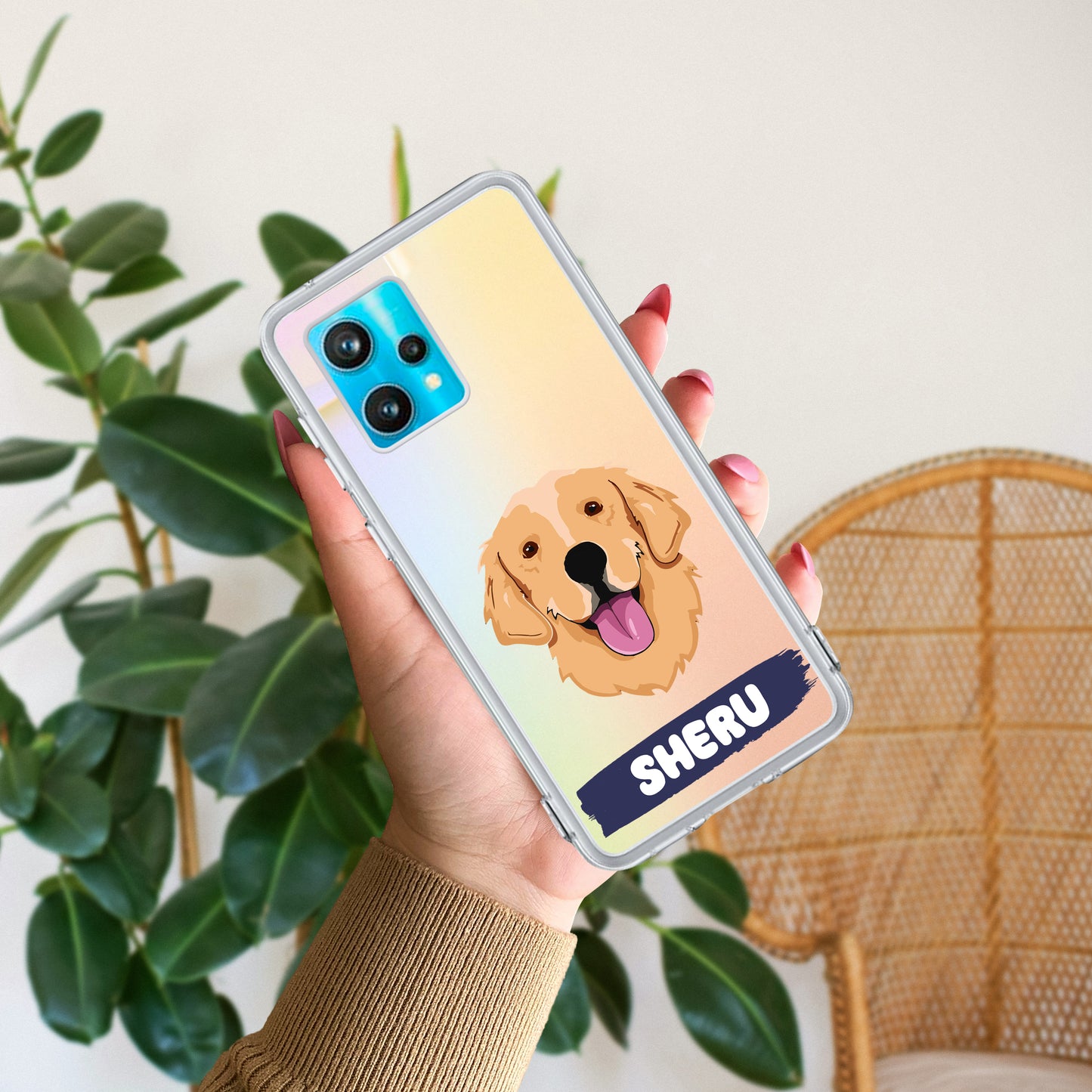 Dog Lovers Customize Transparent Silicon Case For Realme/Narzo - ShopOnCliQ