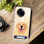 Dog Lovers Customize Anti Yelllow Case For Realme Narzo 60X /  Realme 11X