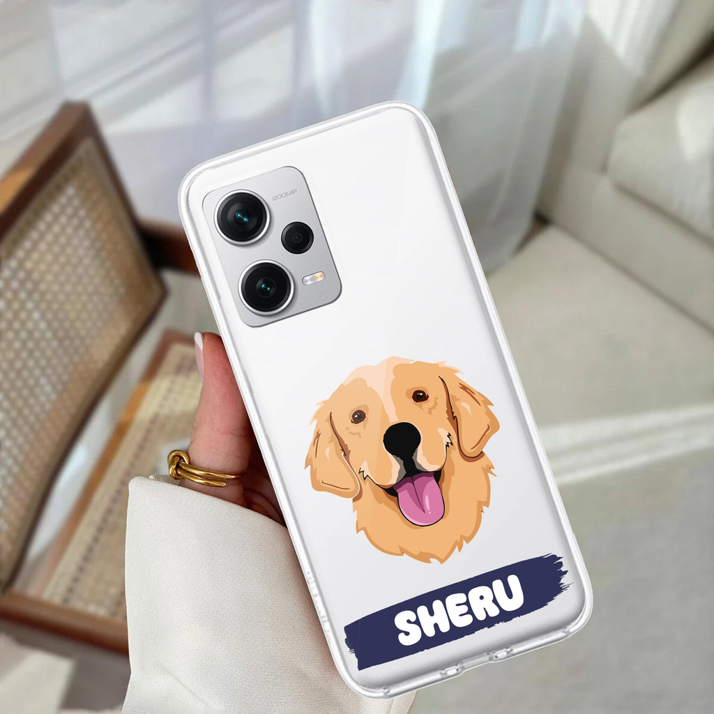 Dog Lovers Customize Transparent Silicon Case For Redmi/Xiaomi - ShopOnCliQ