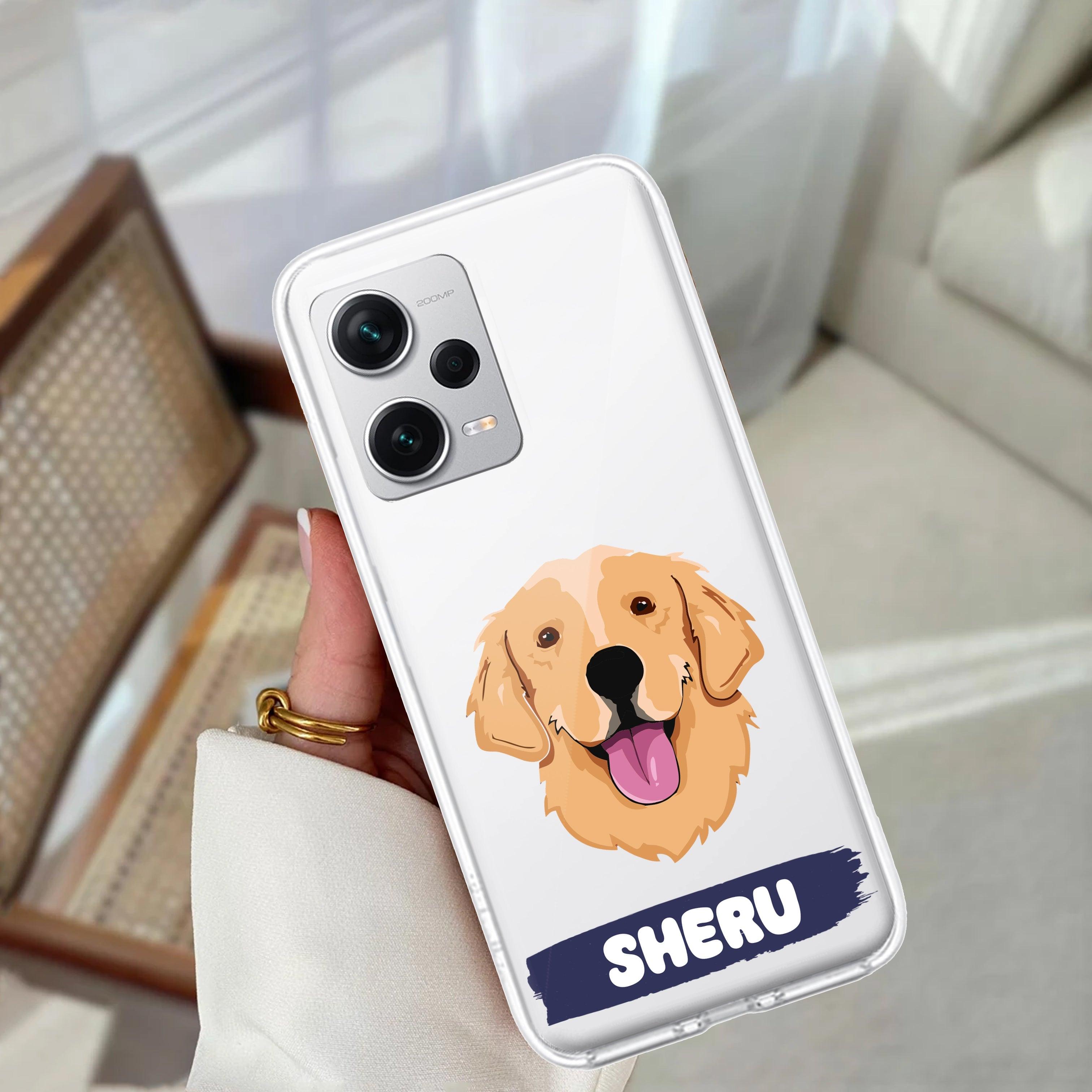 Dog Lovers Customize Transparent Silicon Case For Redmi/Xiaomi - ShopOnCliQ