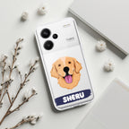 Dog Lovers Customize Transparent Silicon Case For Redmi/Xiaomi - ShopOnCliQ