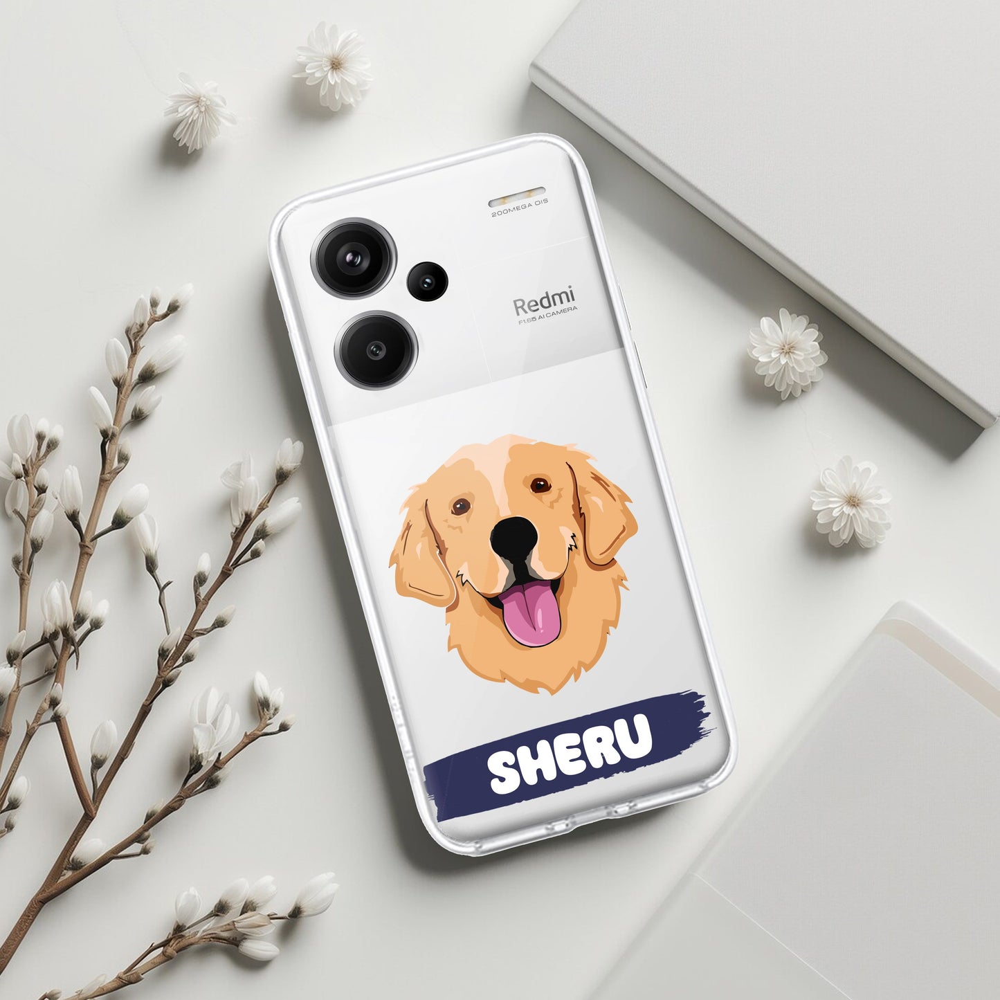 Dog Lovers Customize Transparent Silicon Case For Redmi/Xiaomi ShopOnCliQ