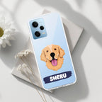 Dog Lovers Customize Transparent Silicon Case For Redmi Note 9 Pro / Redmi Note 9 Pro Max / Redmi Note 10 lite