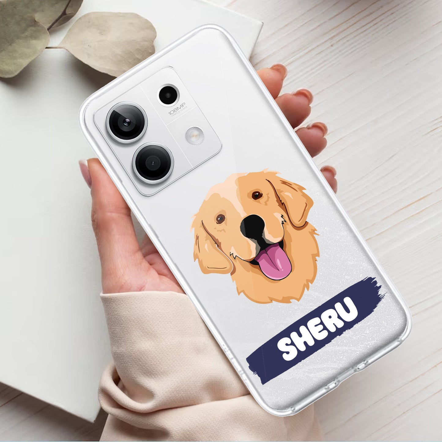 Dog Lovers Customize Transparent Silicon Case For Redmi/Xiaomi ShopOnCliQ