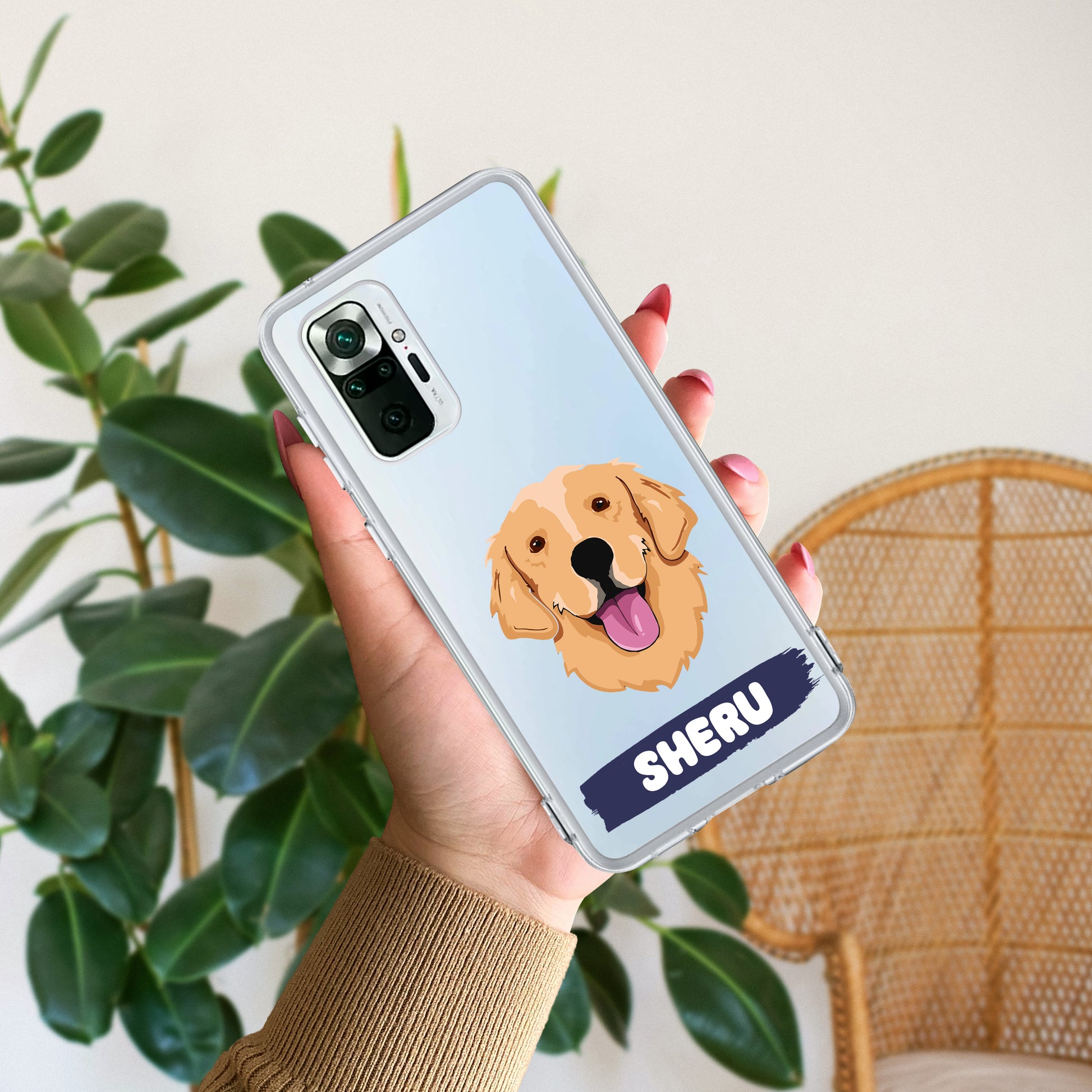 Dog Lovers Customize Transparent Silicon Case For Redmi/Xiaomi ShopOnCliQ