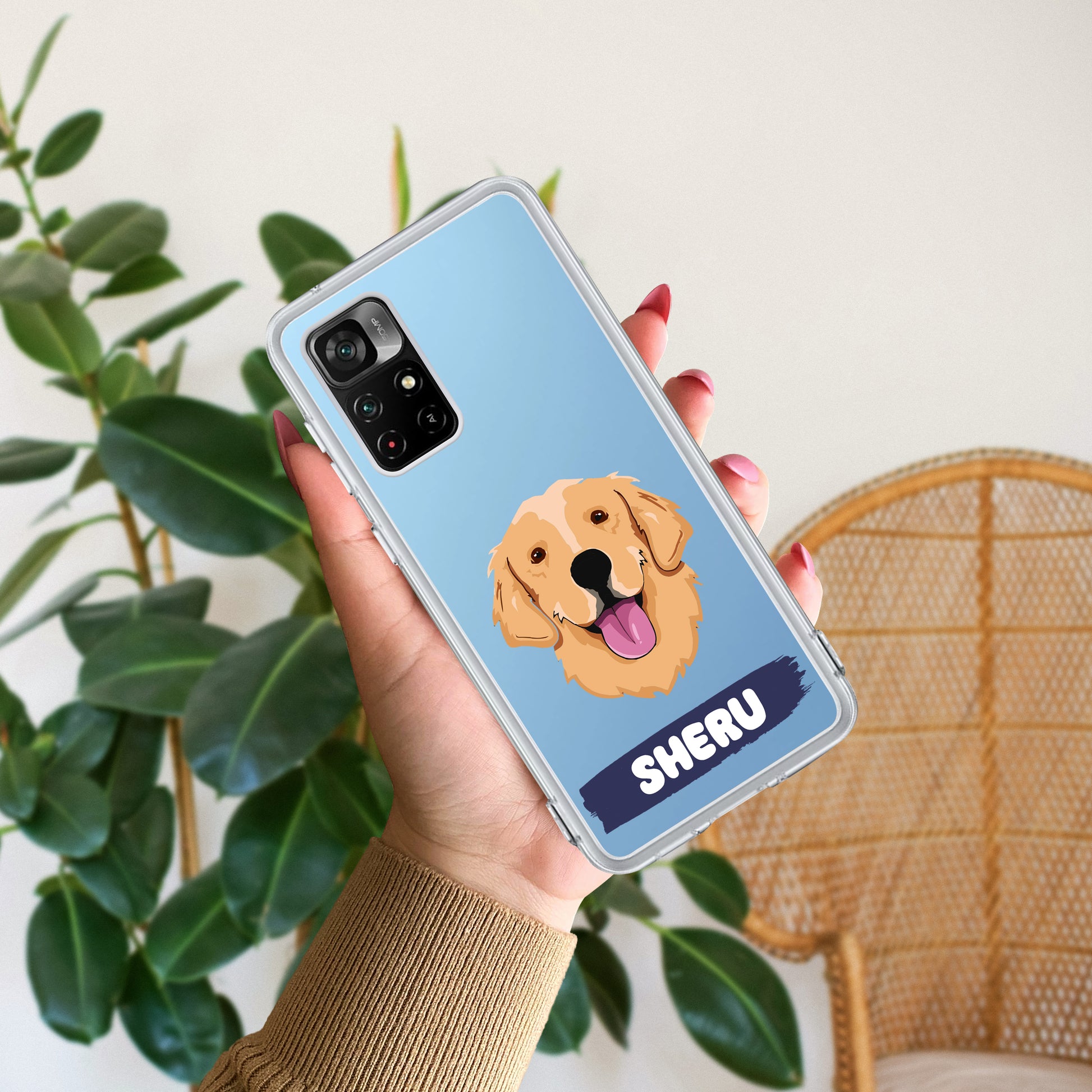 Dog Lovers Customize Transparent Silicon Case For Redmi/Xiaomi ShopOnCliQ