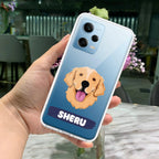 Dog Lovers Customize Transparent Silicon Case For Redmi Note 10 / 10S