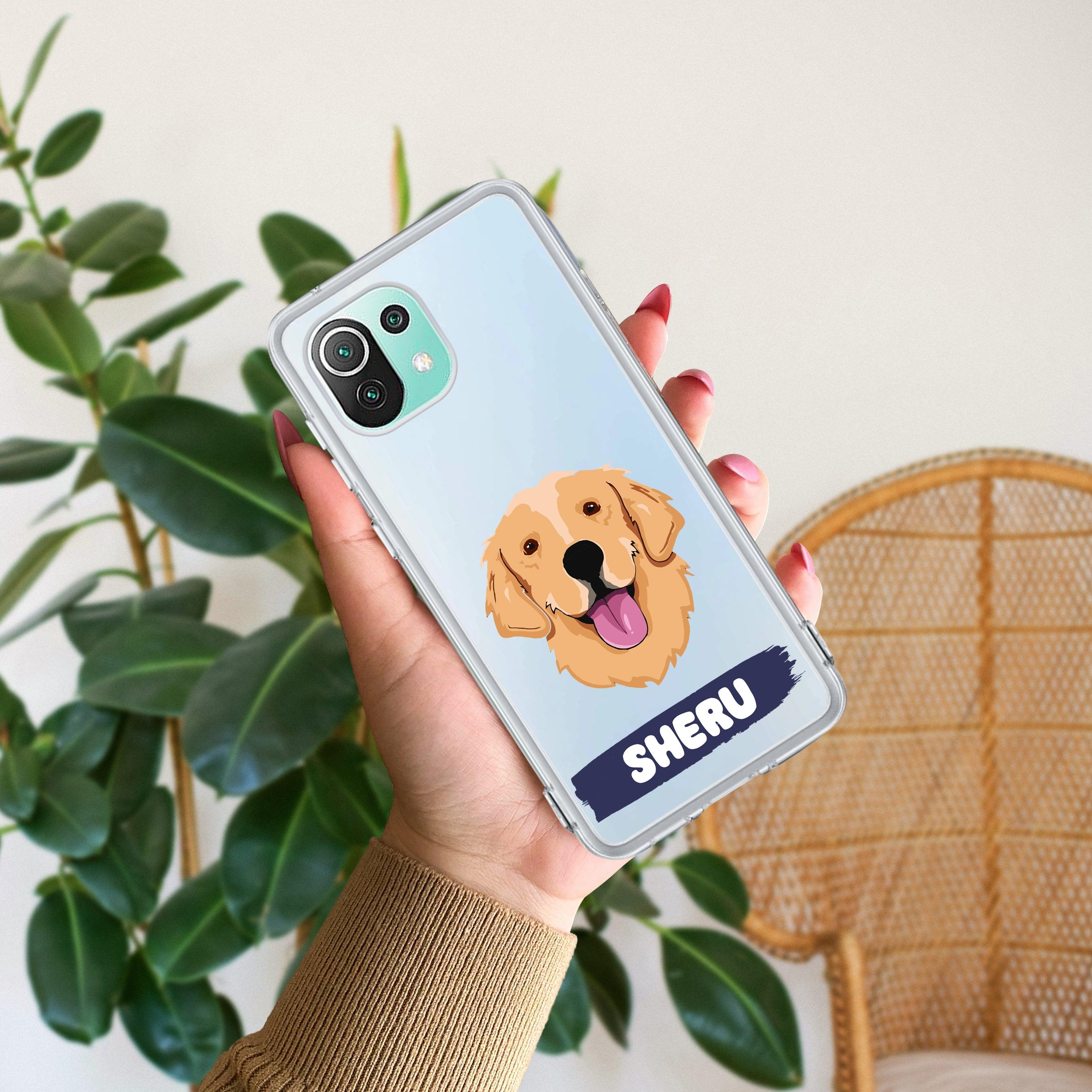 Dog Lovers Customize Transparent Silicon Case For Redmi/Xiaomi - ShopOnCliQ
