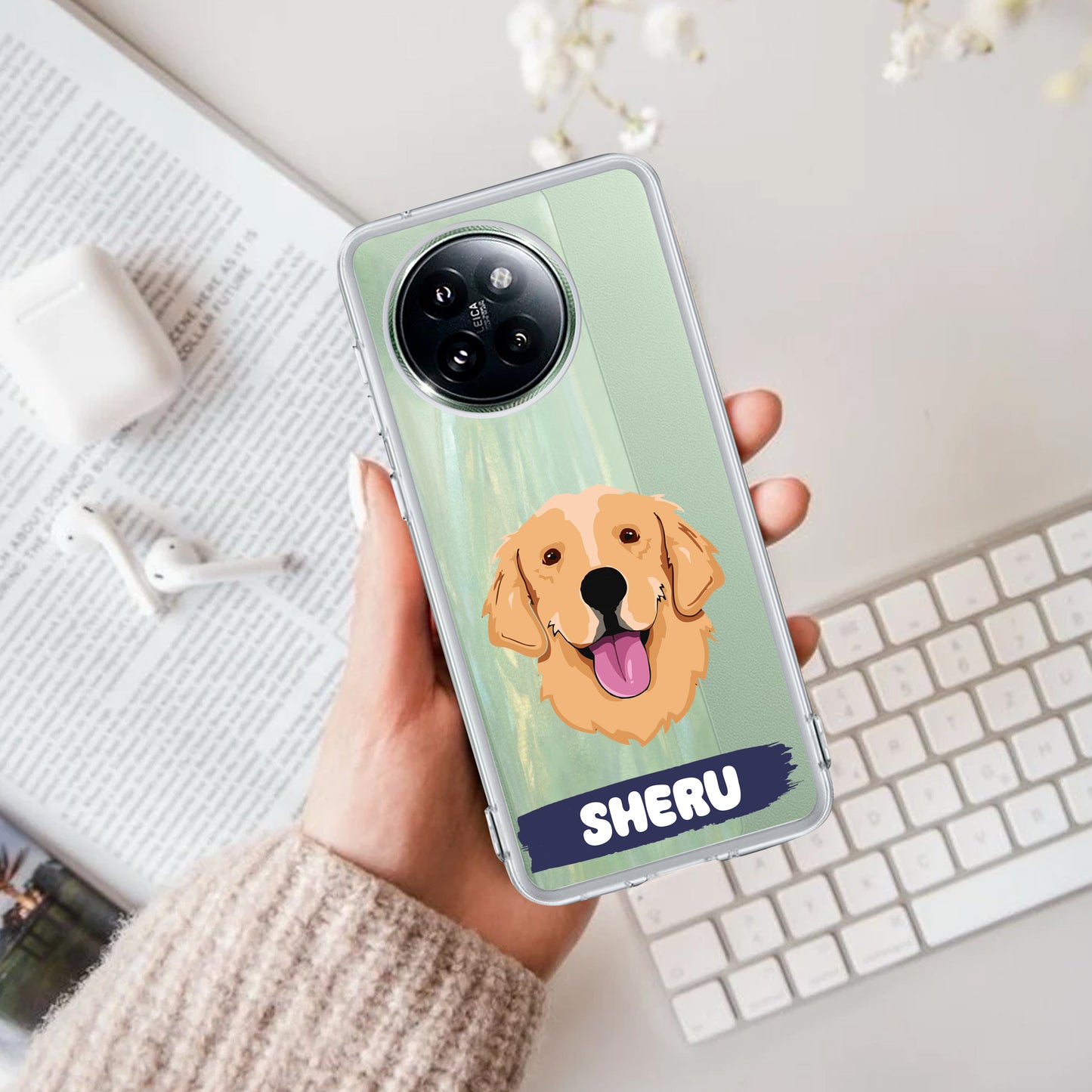 Dog Lovers Customize Transparent Silicon Case For Redmi/Xiaomi ShopOnCliQ