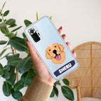 Dog Lovers Customize Transparent Silicon Case For Mi 11i