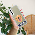 Dog Lovers Customize Anti Yellow Case For Samsung Galaxy S22 Plus 5G