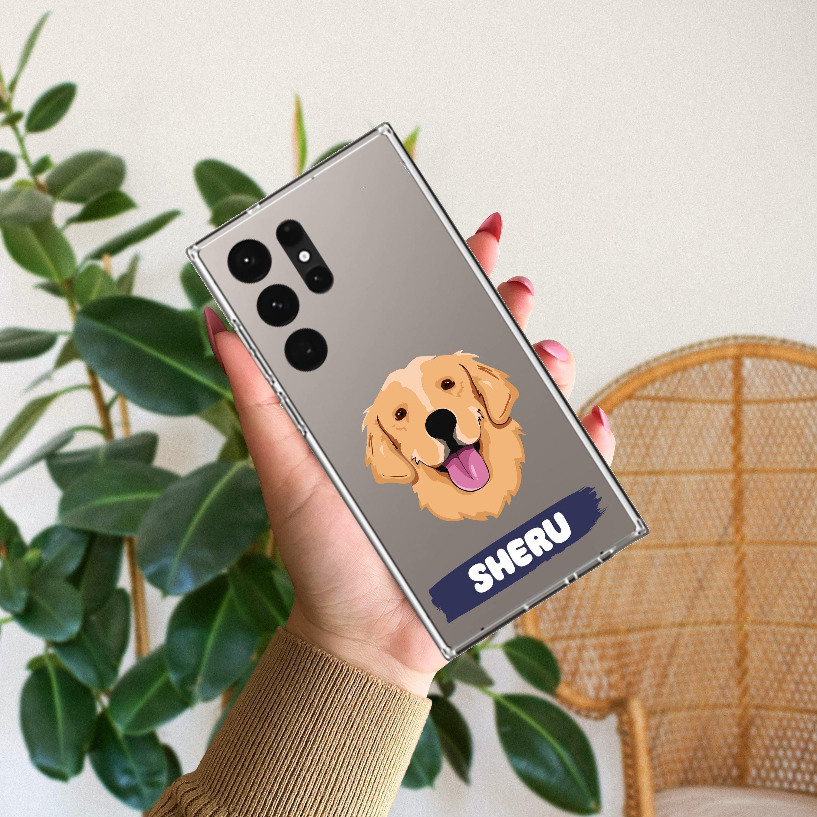 Dog Lovers Customize Anti Yellow Case For Samsung Galaxy S22 Ultra 5G