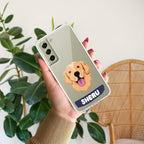 Dog Lovers Customize Transparent Silicon Case For Samsung Galaxy A32 4G
