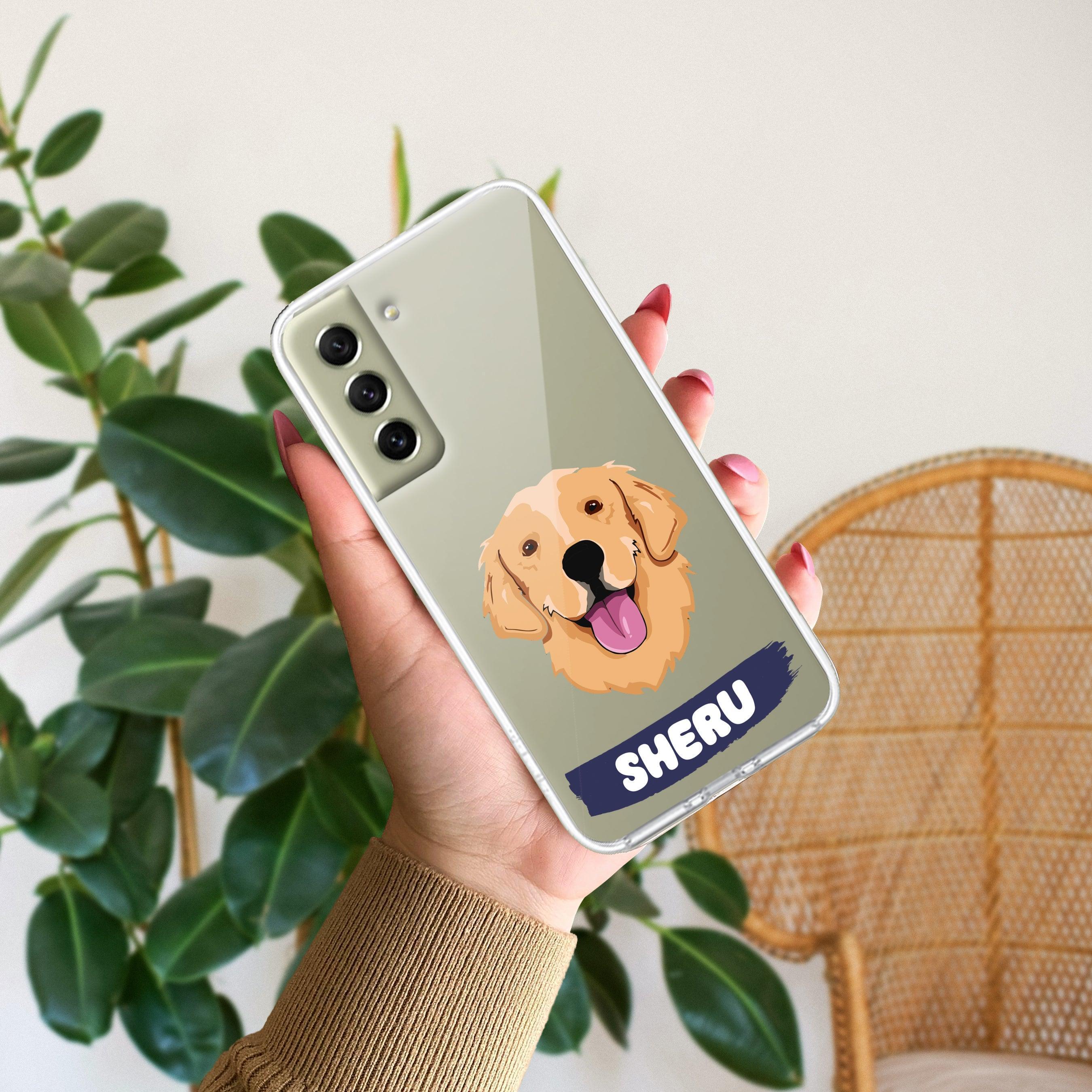 Dog Lovers Customize Transparent Silicon Case For Samsung Galaxy A32 4G